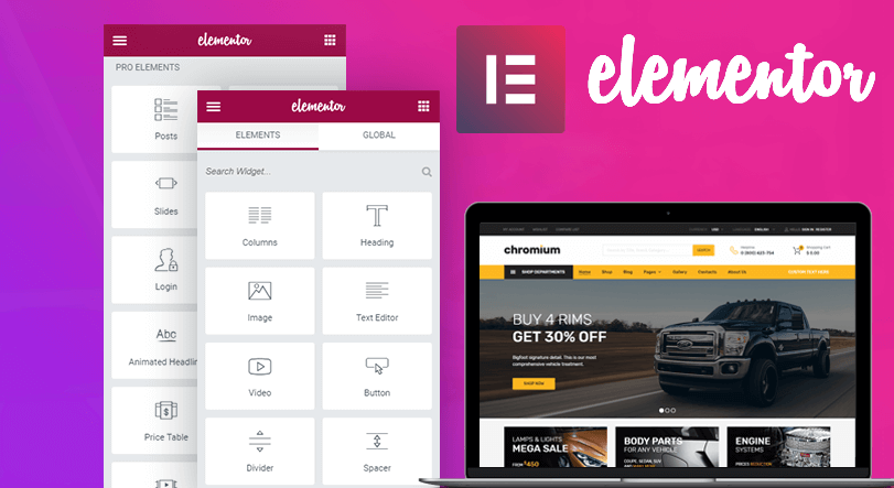 Elementor in Wordpress